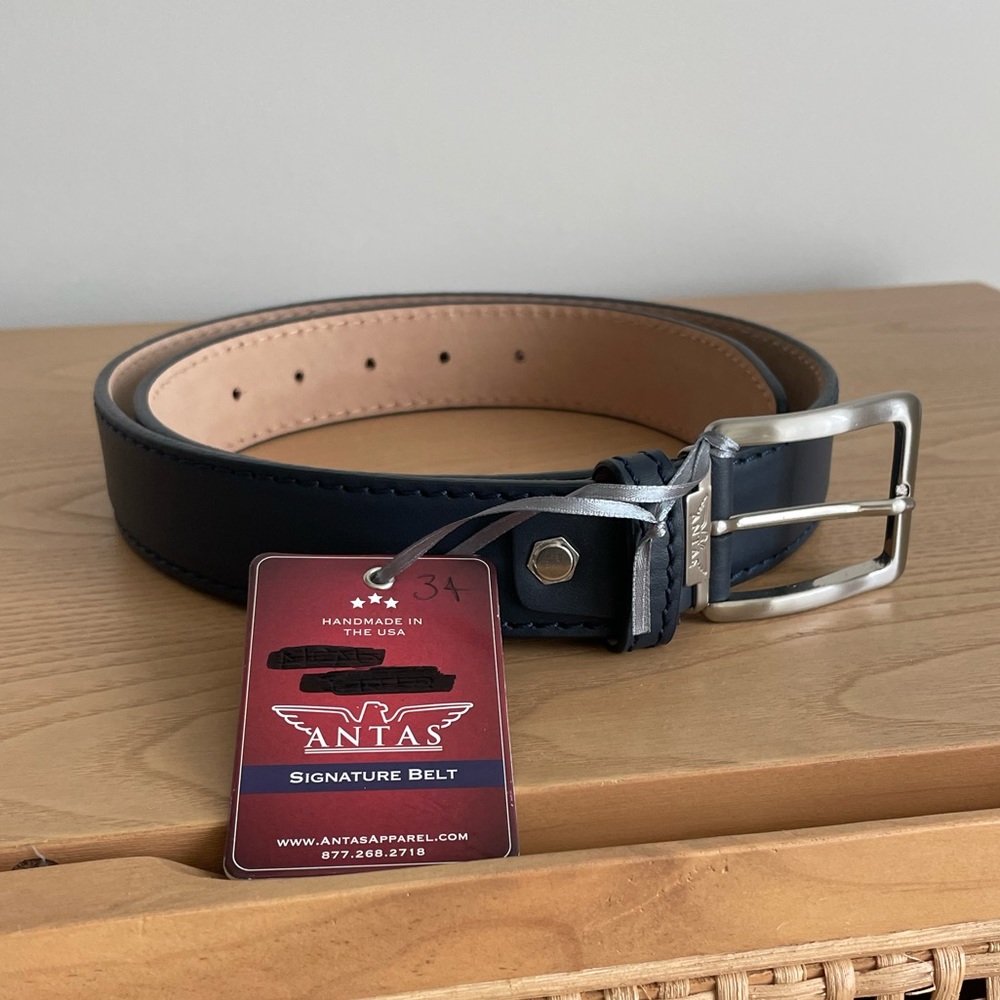 Antas Signature Belt - Italian Skooth Calf Skin